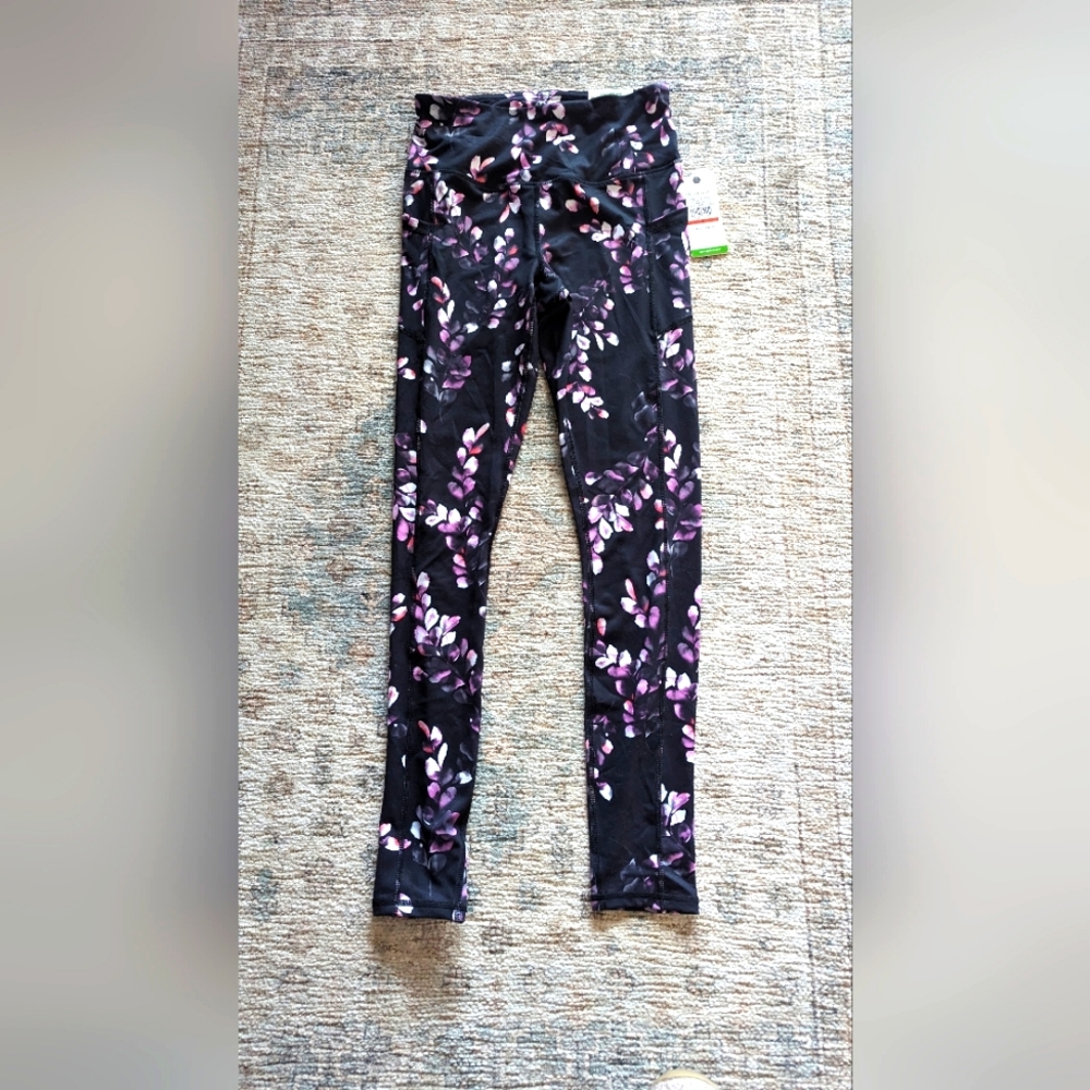 Gaiam high bach rise leggings sz s